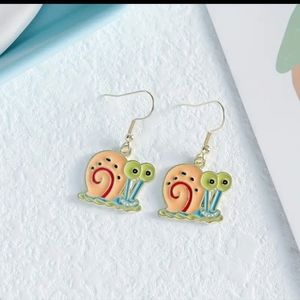 Gary SpongeBob earrings